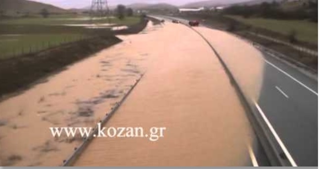 Έκλεισε η Εγνατία λόγω της κακοκαιρίας