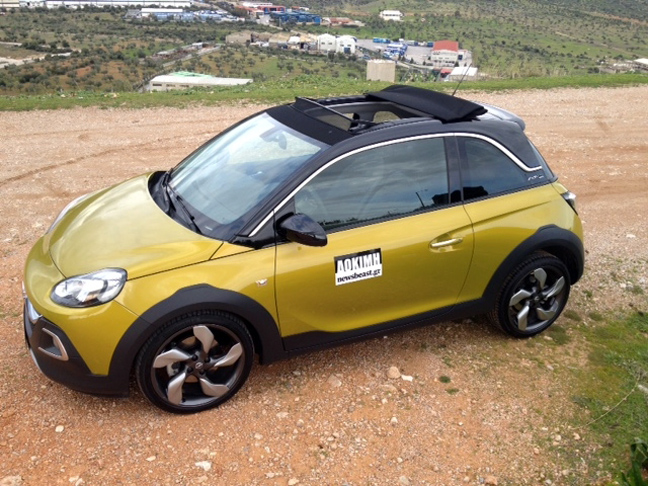 Οδηγούμε το Opel Adam Rocks 1.0 Ecotec DIT