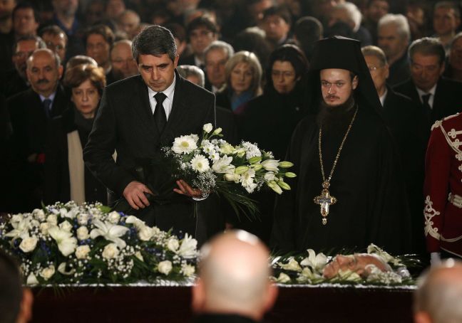 Τελευταίο αντίο στον πρώην πρόεδρο της Βουλγαρίας