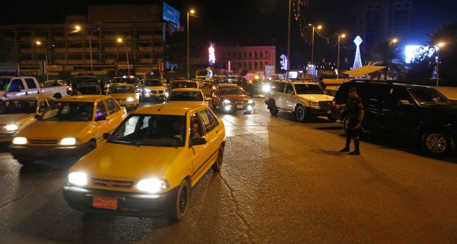 Γιόρτασαν μέχρι το πρωί οι κάτοικοι της Βαγδάτης