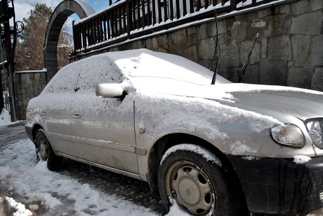 Χιονιάς με μικροπροβλήματα στην Πελοπόννησο