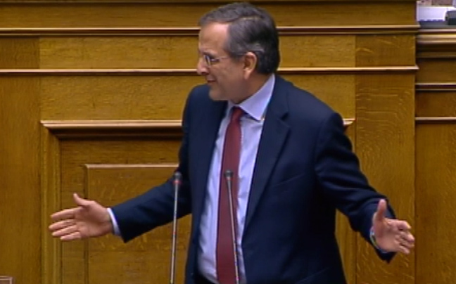 Σαμαράς: Βάφτισαν την επιστροφή στο Μνημόνιο επιτυχία