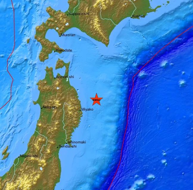 Σεισμός 6,9 ρίχτερ στην Ιαπωνία