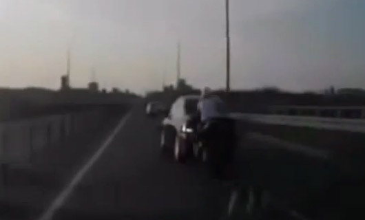Ένας… νίντζα με μηχανή