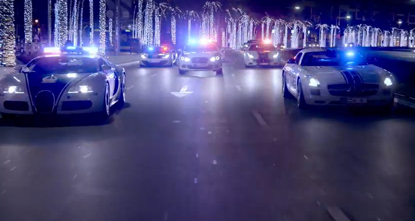 Τα υπεραυτοκίνητα της αστυνομίας του Ντουμπάι