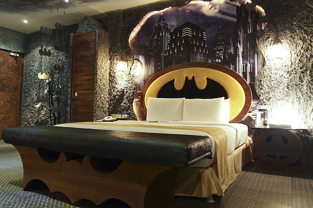 Το δωμάτιο του Μπάτμαν σε ξενοδοχείο της Ταϊβάν