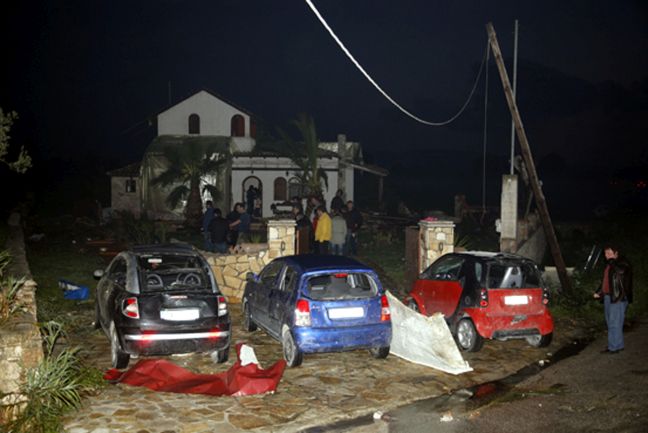 Σε κλοιό κακοκαιρίας η Ζάκυνθος