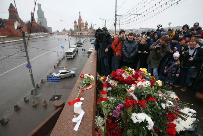 Διεθνής καταδίκη της δολοφονίας του Νεμτσόφ