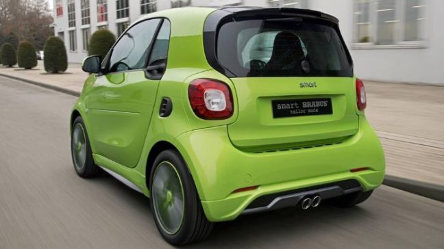 Οι πρώτες εικόνες του νέου Smart Fortwo Brabus