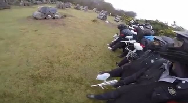 Η… παγίδα του paintball