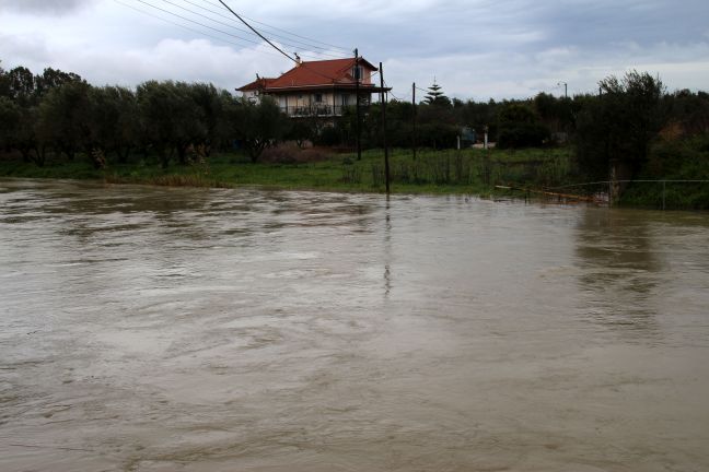 Καταγραφή ζημιών στην Οιχαλία