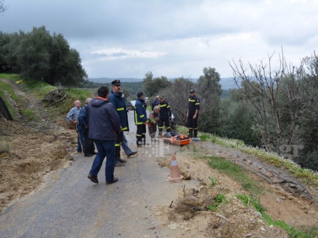 Ανέσυραν τη σορό από το ρέμα στα Χανιά