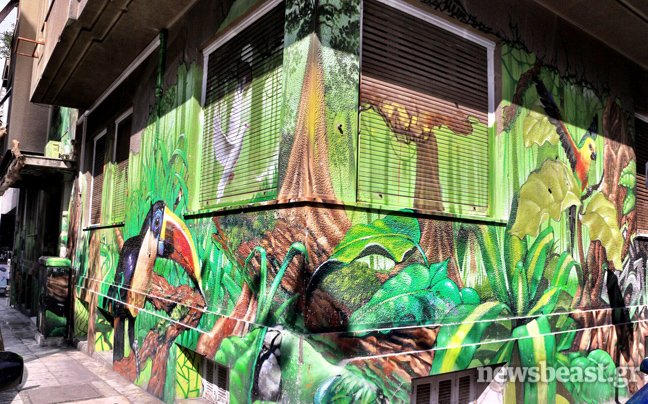 Μια βόλτα στην Αθήνα των γκράφιτι… Graffiti6