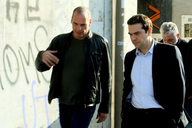 Βόλτα Τσίπρα &#8211; Βαρουφάκη στην Αθήνα
