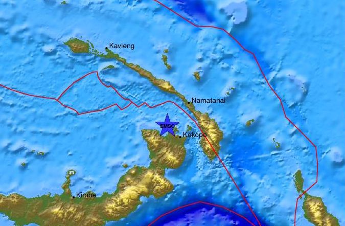 Σεισμός 6,3 Ρίχτερ στη νήσο Παπούα