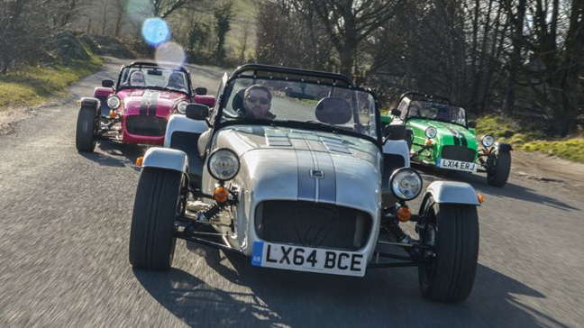 Τρία νέα Caterham Seven