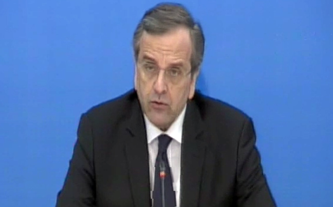 Σαμαράς: Η κυβέρνηση λέει ψέματα, υπέγραψε μνημόνιο