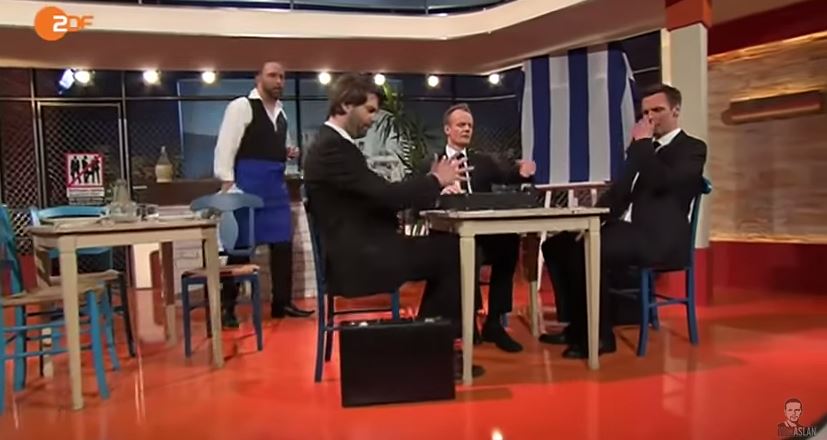 Η τρόικα πάει σε ταβέρνα…