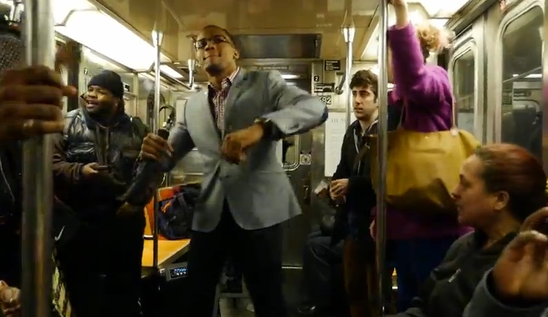 Χορευτικό πάρτι στο μετρό της Νέας Υόρκης