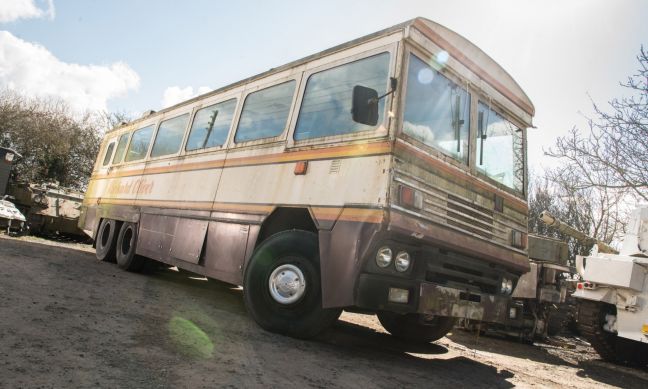 Πωλείται το λεωφορείο της προεκλογικής εκστρατείας της Θάτσερ