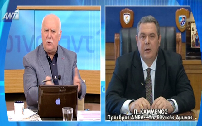 Καμμένος: Η Τουρκία να εφαρμόσει όσα έχει συμφωνήσει για τους πρόσφυγες