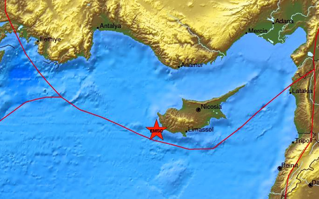 Σεισμός 5,5 Ρίχτερ στην Κύπρο