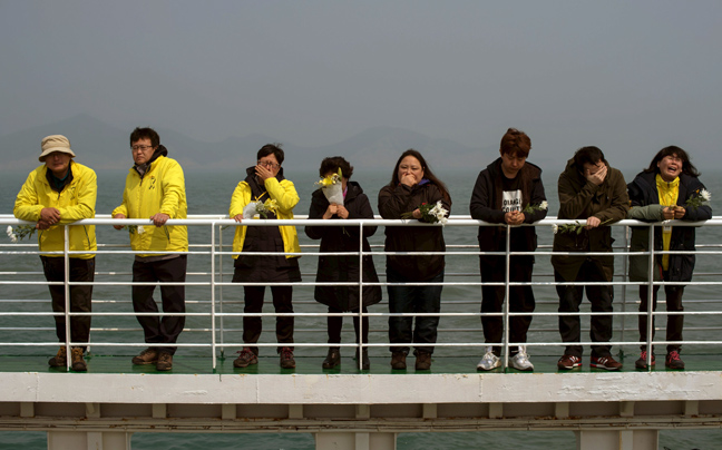 Ένας χρόνος από την τραγωδία του Sewol