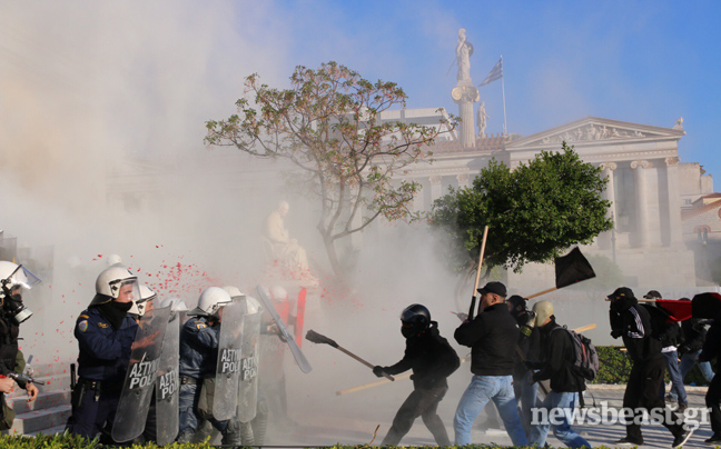 Επεισόδια και ένταση στην Πρυτανεία