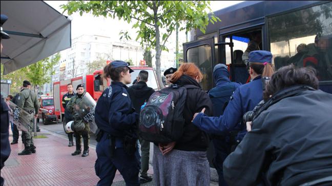 Ελεύθεροι οι συλληφθέντες της Πρυτανείας