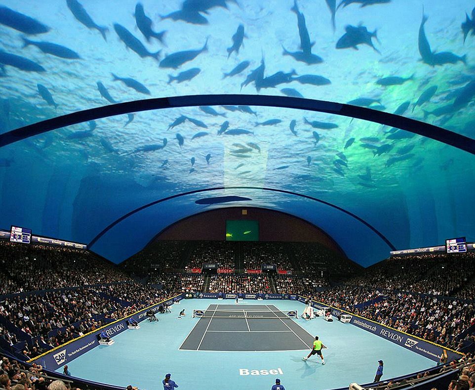Υποβρύχιο… γήπεδο τένις οραματίζεται αρχιτέκτονας