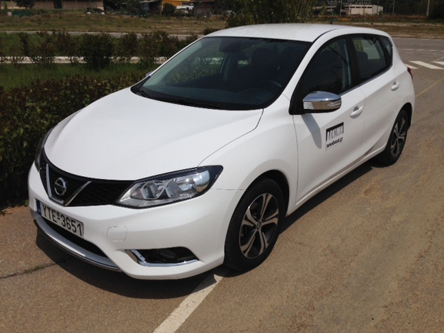 Οδηγούμε το Nissan Pulsar 1.5 Diesel