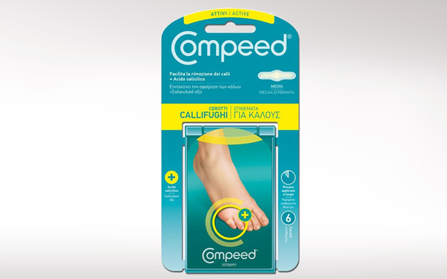 Νέα επιθέματα Compeed με σαλικυλικό οξύ