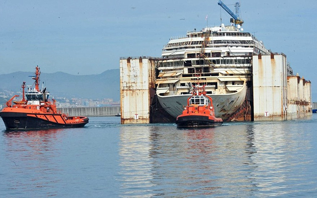 Το τελευταίο ταξίδι του Costa Concordia