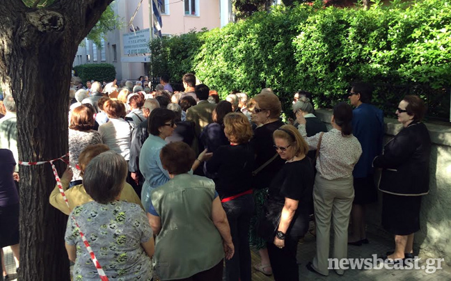 Ουρά στον Άγιο Σάββα για τα λείψανα της Αγίας Βαρβάρας