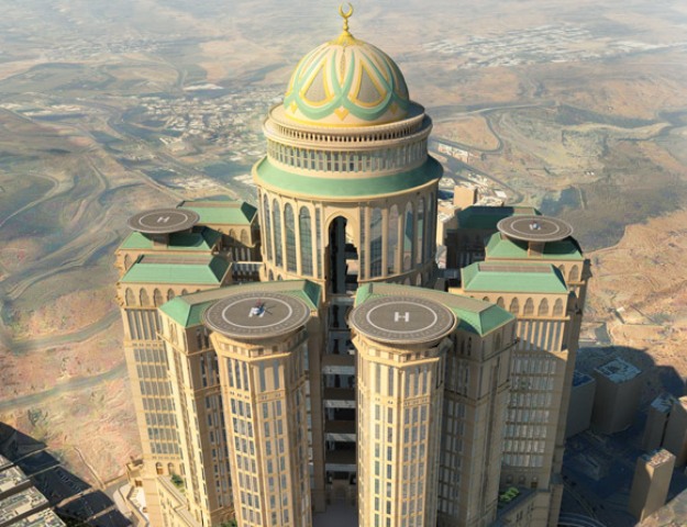 Στη Μέκκα το μεγαλύτερο ξενοδοχείο του κόσμου
