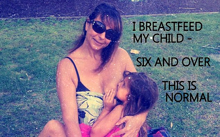 Μητέρα από τη Αυστραλία θηλάζει ακόμα την 6χρονη κόρη της
