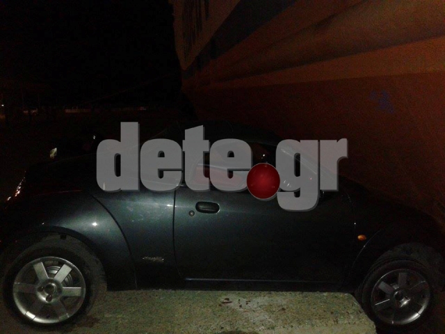 Αυτοκίνητο καρφώθηκε σε «πλοίο – φάντασμα»!
