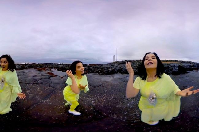Το νέο καινοτόμο 360° βίντεο κλιπ της Björk