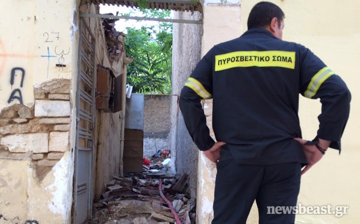 Ένας νεκρός σε πυρκαγιά στο κέντρο της Αθήνας