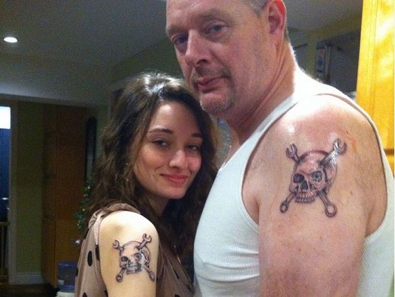 Τατουάζ για πατεράδες και κόρες