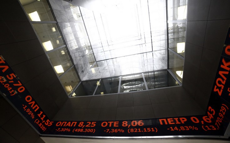 Μικρή αποκλιμάκωση των απωλειών στο Χρηματιστήριο