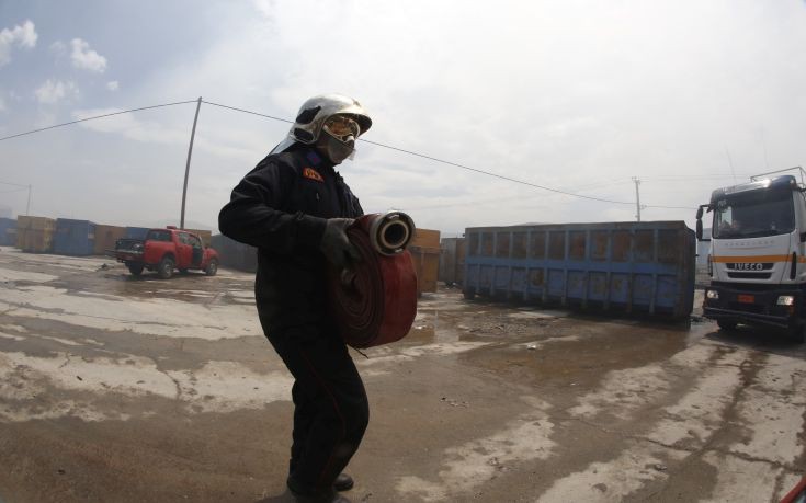 Εμπρησμό βλέπει η Πυροσβεστική στον Ασπρόπυργο