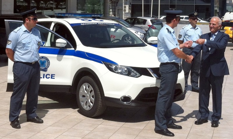 Το Nissan Qashqai στην αστυνομία