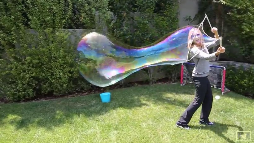 Πώς να κάνεις γιγάντιες φούσκες