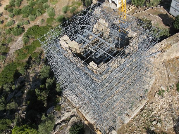 Σε καλό δρόμο η αποκατάσταση των δύο αρχαίων πύργων στα Αιγόσθενα