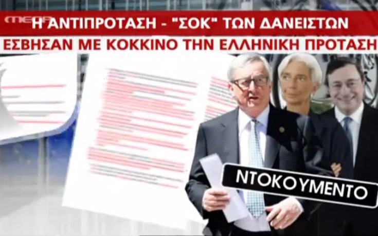 «Κοκκίνισαν» τις προτάσεις Τσίπρα οι δανειστές