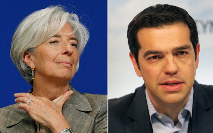 Τσίπρας σε Λαγκάρντ: Σας θέλουμε με όλες σας τις απόψεις, όχι μόνο α λα καρτ