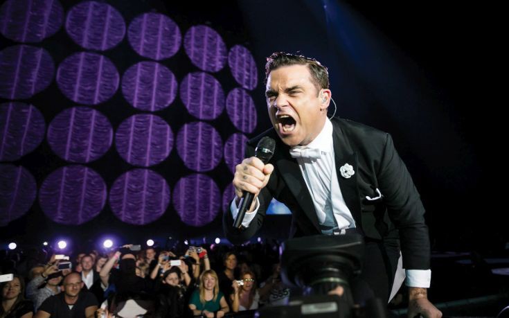 Δείτε βίντεο από τη συναυλία του Robbie Williams