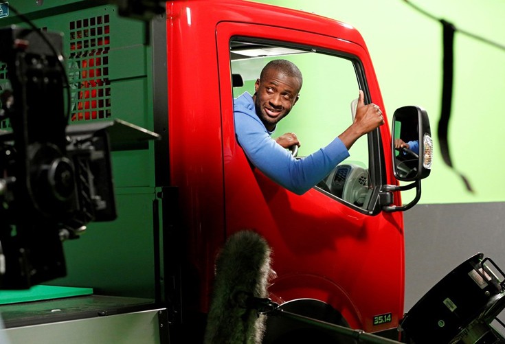 Ο Γιάγια Τουρέ… με φορτηγό