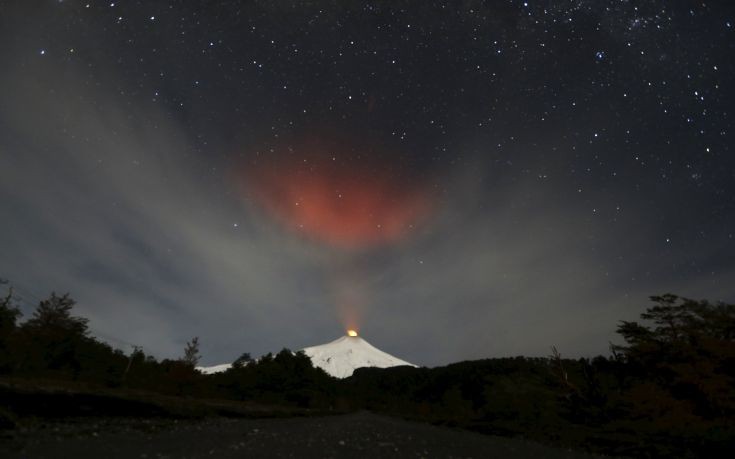 Απόκοσμο θέαμα το ηφαίστειο Villarrica